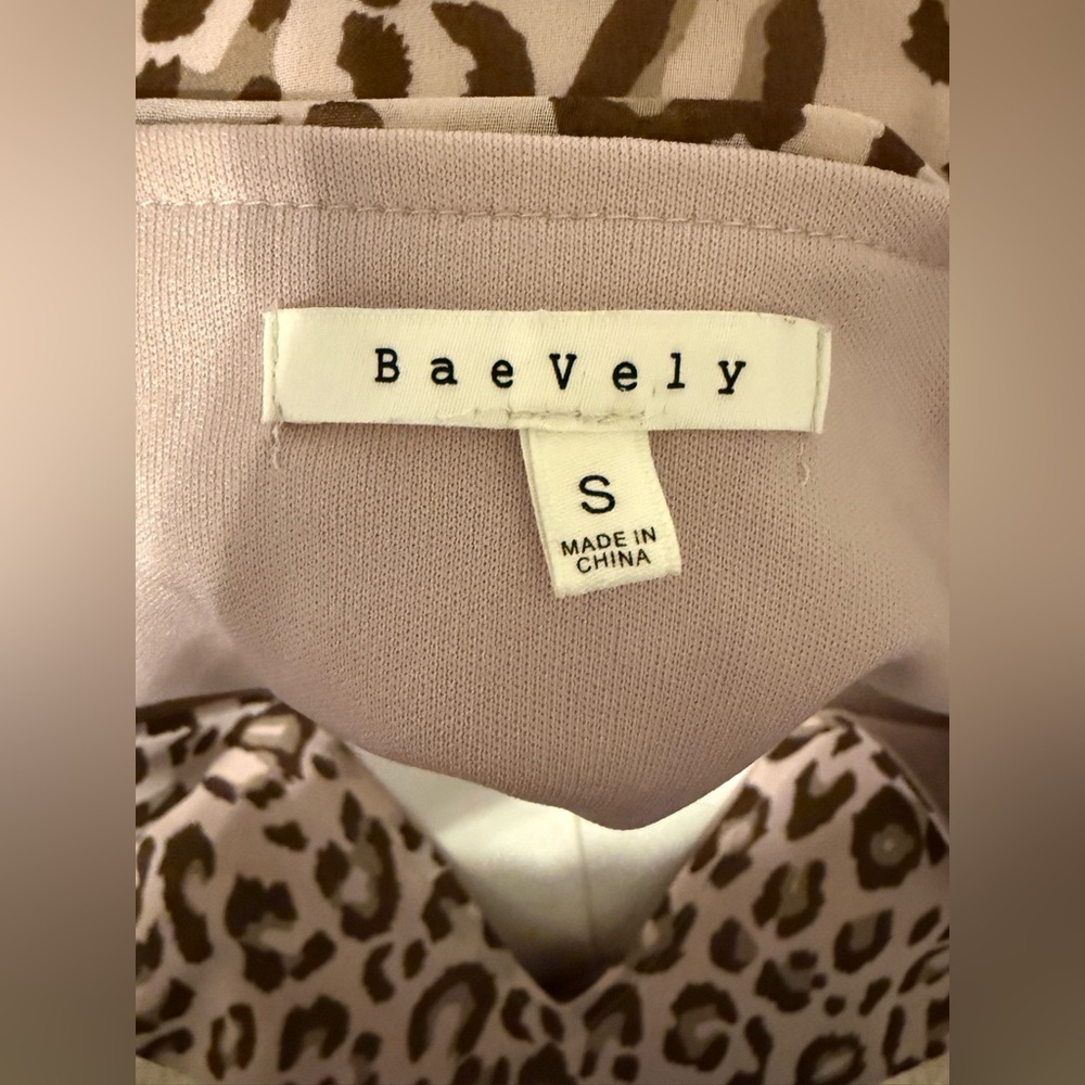 Baevely Animal Print Long Sleeve Dress - Picture 9 of 14